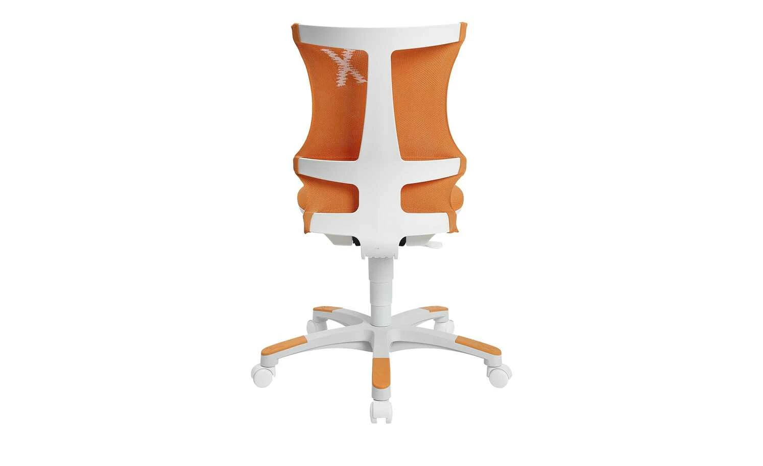 Sitness X Kinder- und Jugenddrehstuhl Sitness X Chair 10 | Orange / Weiß 4 Sitness X Kinder- und Jugenddrehstuhl Sitness X Chair 10 | Orange / Weiß – Bild 2