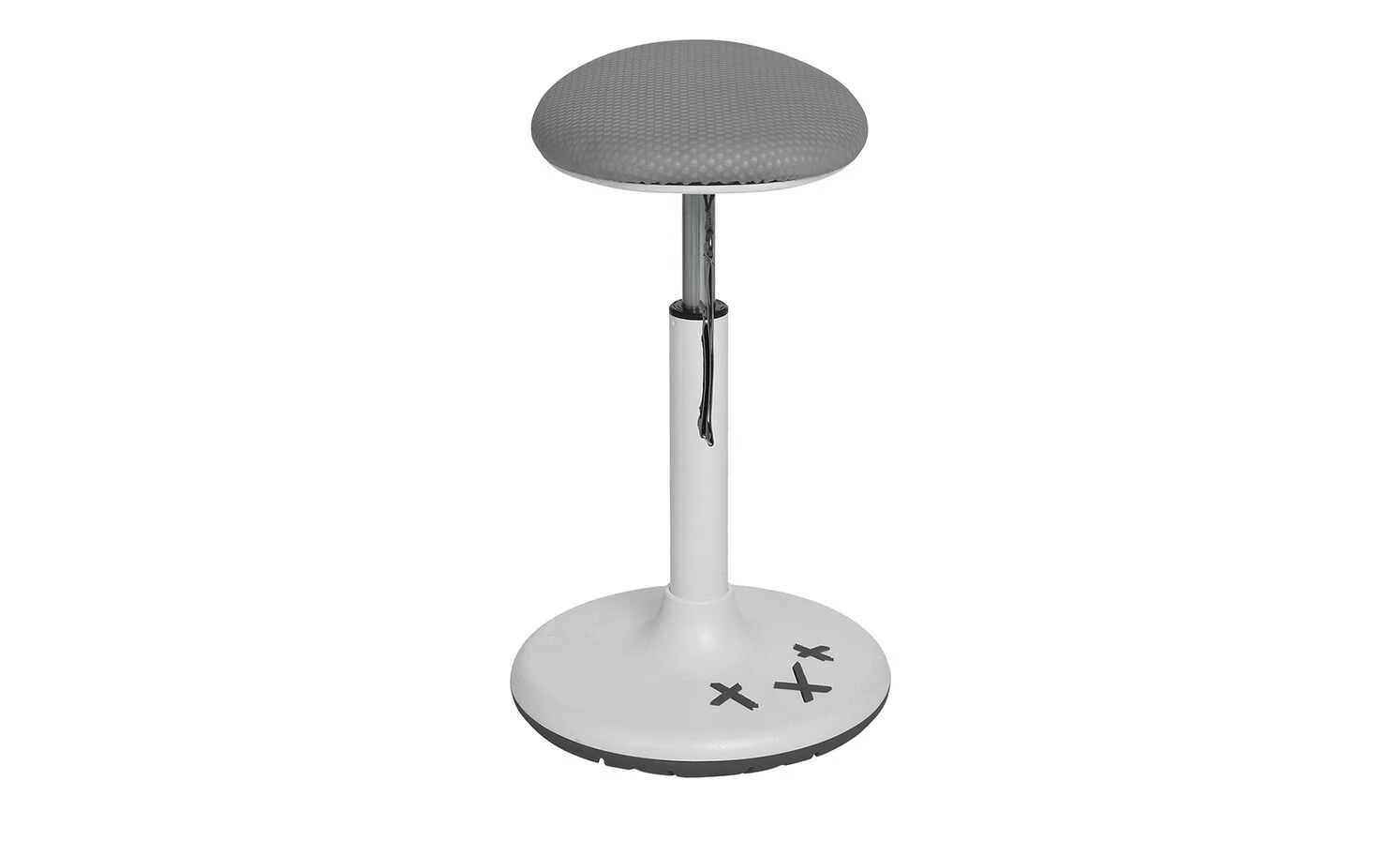 Sitness X Kinder-Drehhocker Sitness X Stool 20 | Grau / Weiß 4 Sitness X Kinder-Drehhocker Sitness X Stool 20 | Grau / Weiß – Bild 2