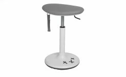 Sitness X Kinder-Drehhocker Sitness X Stool 20 | Grau / Weiß