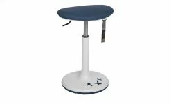 Sitness X Kinder-Drehhocker Sitness X Stool 20 | Petrolblau / Weiß -Kindermöbel Verkaufsladen 11353034 2 202006091526