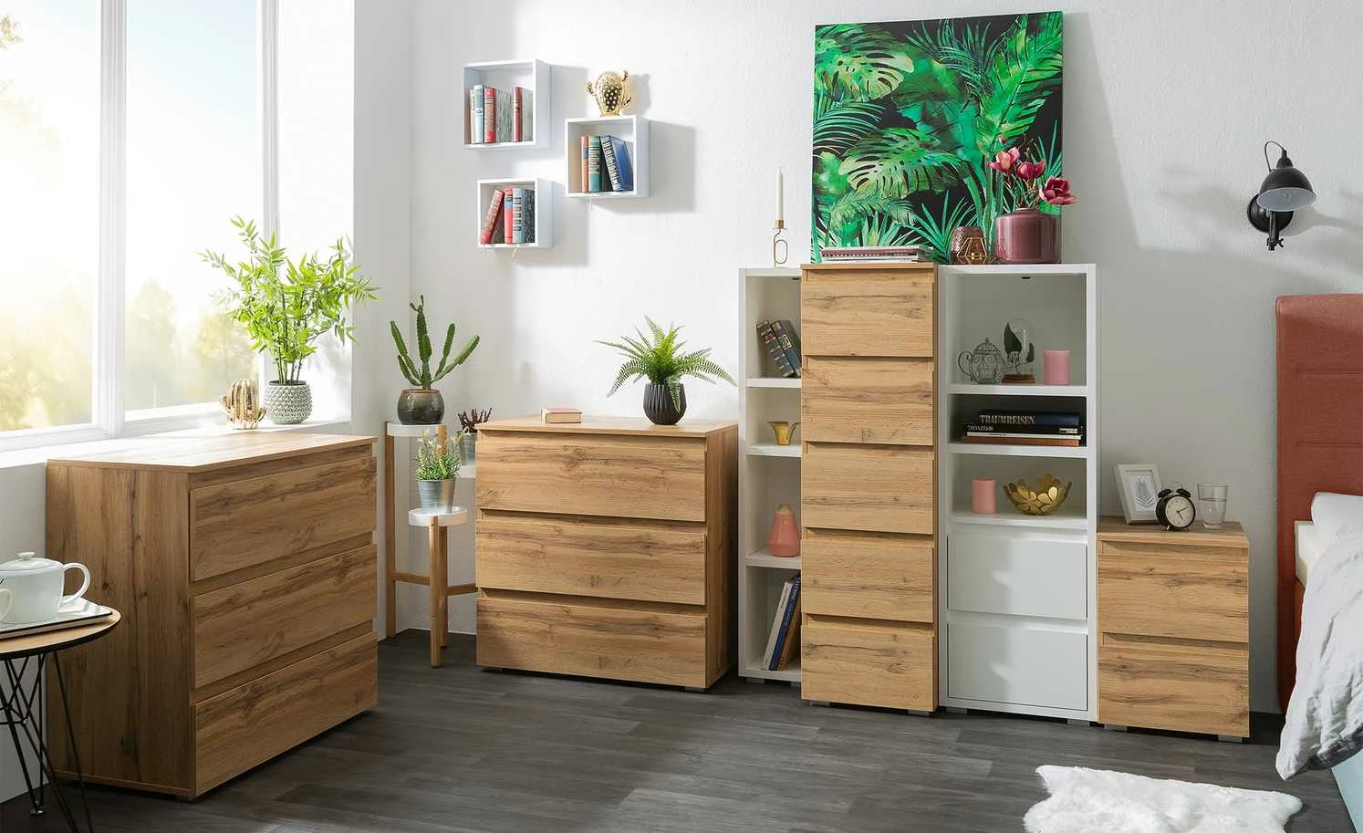 Regal Tarent | Weiß 3 Regal Tarent | Weiß