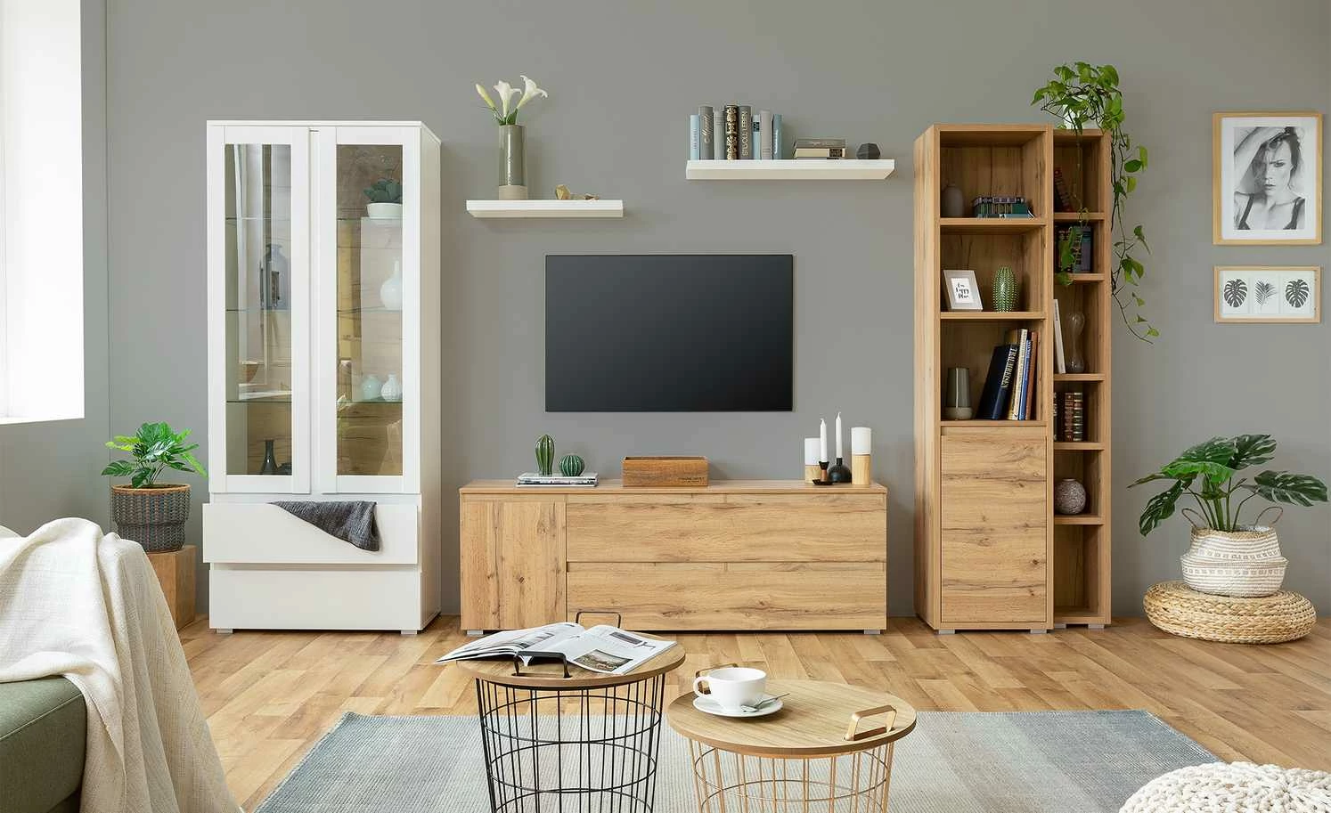 Regal Tarent | Honigeiche (Nachbildung) 6 Regal Tarent | Honigeiche (Nachbildung) – Bild 4