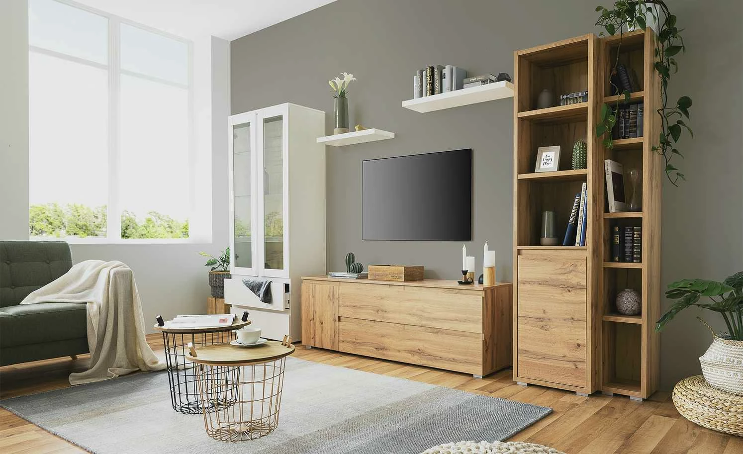 Regal Tarent | Honigeiche (Nachbildung) 5 Regal Tarent | Honigeiche (Nachbildung) – Bild 3