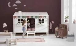 FLEXA Bettgestell Flexa Classic Haus | Kiefer Weiß / Weiß -Kindermöbel Verkaufsladen 12110626 2 201906051134