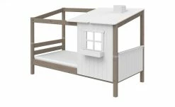 FLEXA Bettgestell Flexa Classic Haus | Kiefer Terra / Weiß 90x200 cm