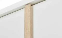 Kleiderschrank Soe | 98,5|cm Weiß / Buche -Kindermöbel Verkaufsladen 12111413 8 201905222035