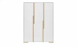 Kleiderschrank Soe | 145,5|cm Weiß / Buche -Kindermöbel Verkaufsladen 12111414 1 201908292234