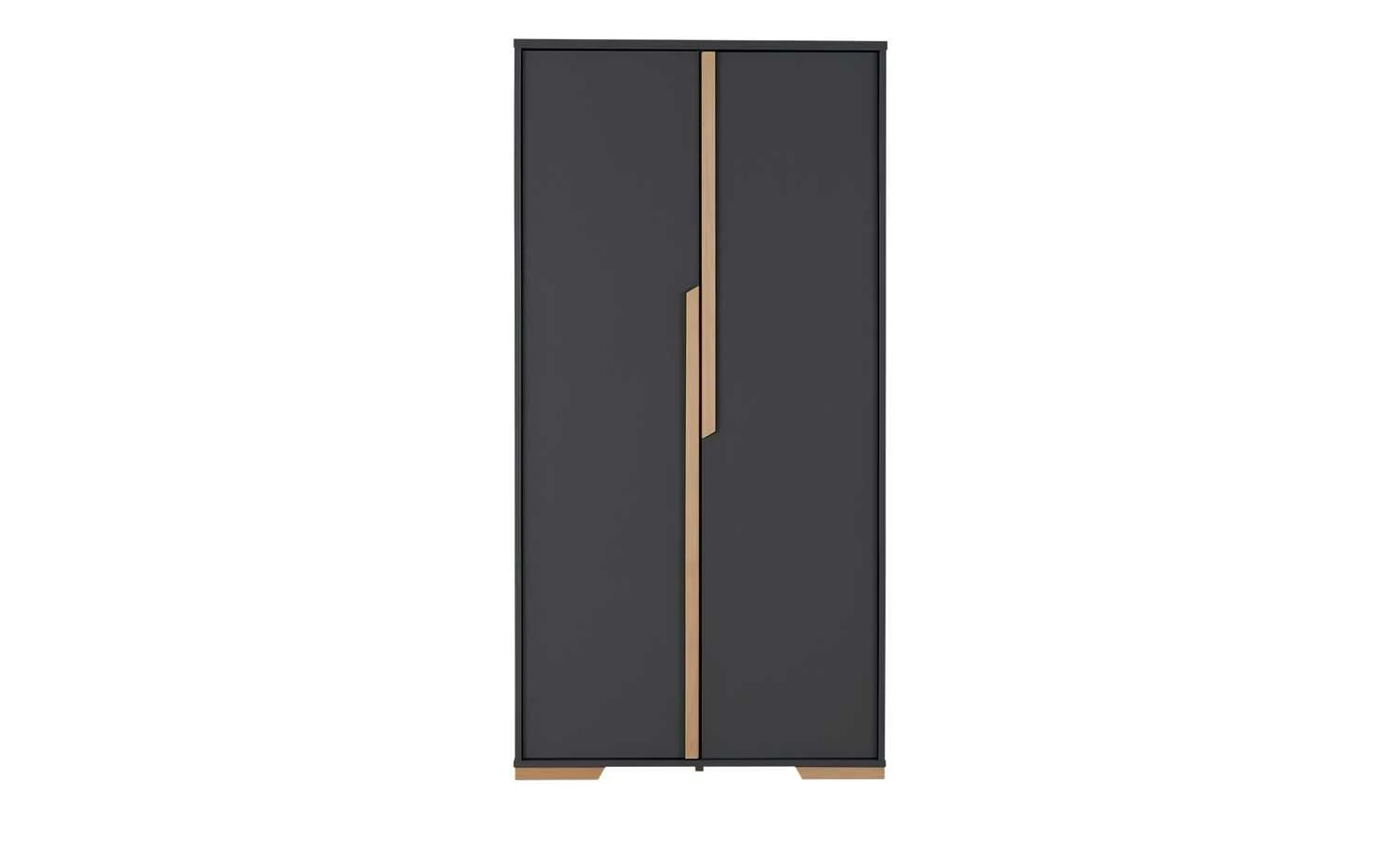 Kleiderschrank Soe | 98,5|cm Grau / Buche 6 Kleiderschrank Soe | 98,5|cm Grau / Buche – Bild 4