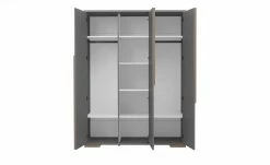 Kleiderschrank Soe | 145,5|cm Grau / Buche -Kindermöbel Verkaufsladen 12111465 2 201903251128