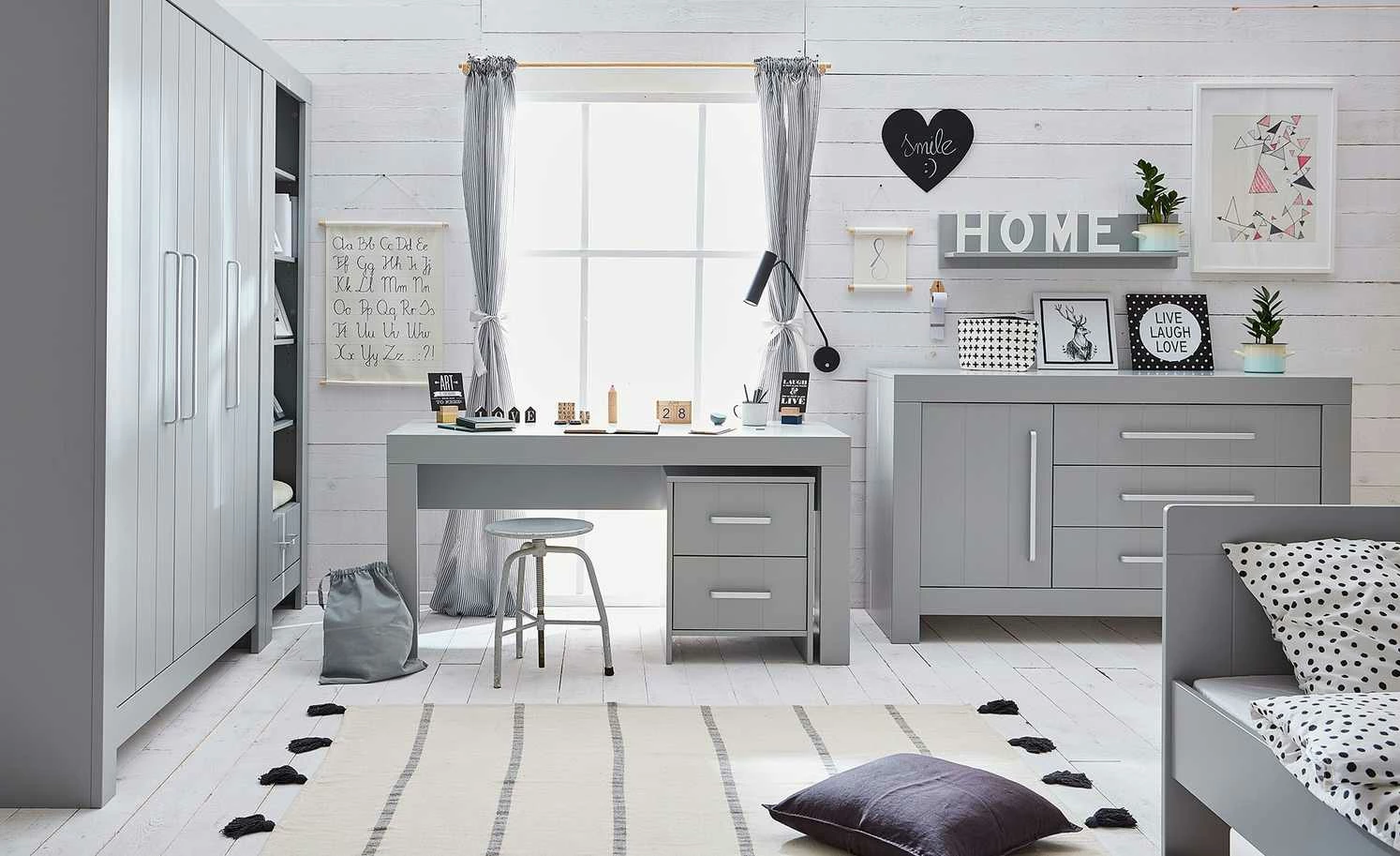 Bett Smilla | Grau 4 Bett Smilla | Grau – Bild 2