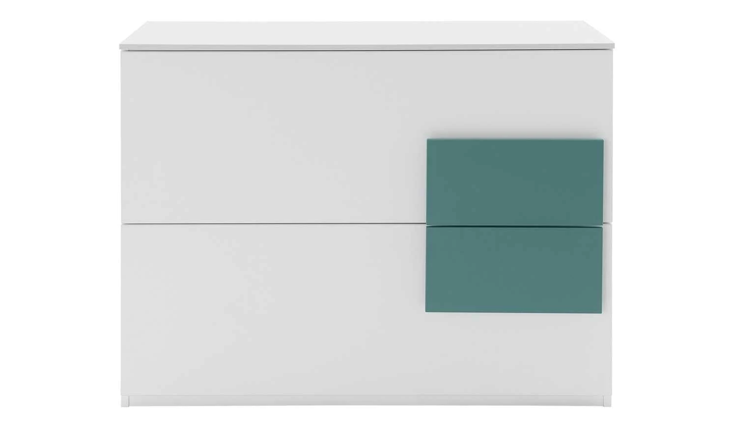 Kommode Holly | Weiß / Petrol 4 Kommode Holly | Weiß / Petrol – Bild 2