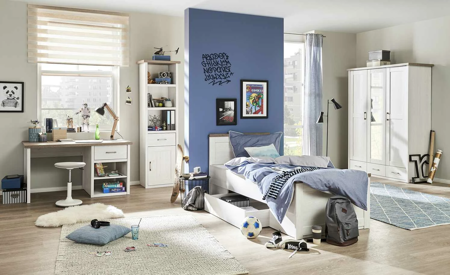 Kleiderschrank Toran | 148|cm 3|Stück 3 Kleiderschrank Toran | 148|cm 3|Stück