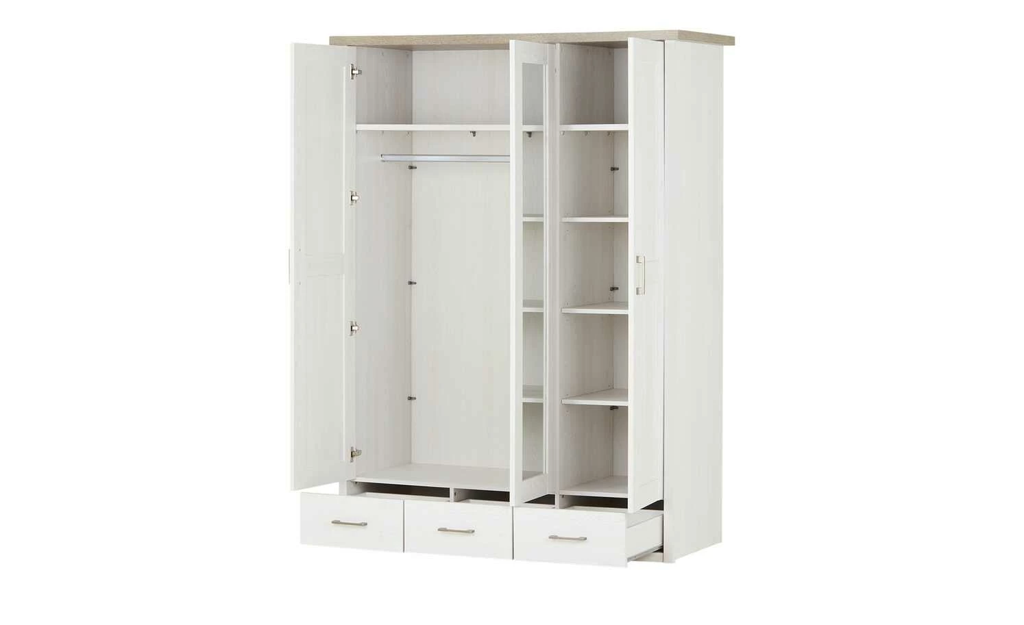 Kleiderschrank Toran | 148|cm 3|Stück 19 Kleiderschrank Toran | 148|cm 3|Stück – Bild 17