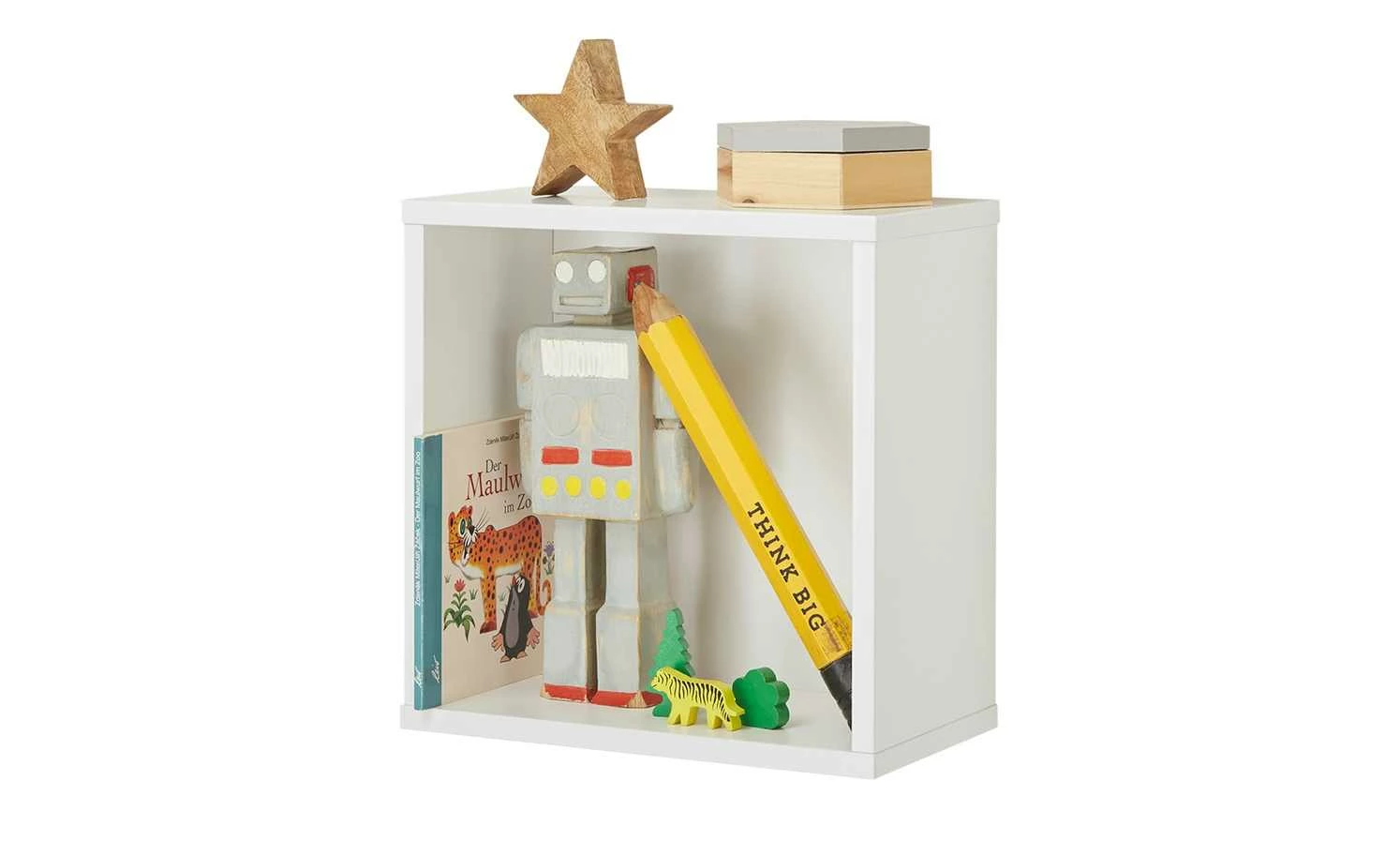 PAIDI Wandbox Kira | Quadratisch Kreideweiß 4 PAIDI Wandbox Kira | Quadratisch Kreideweiß – Bild 2