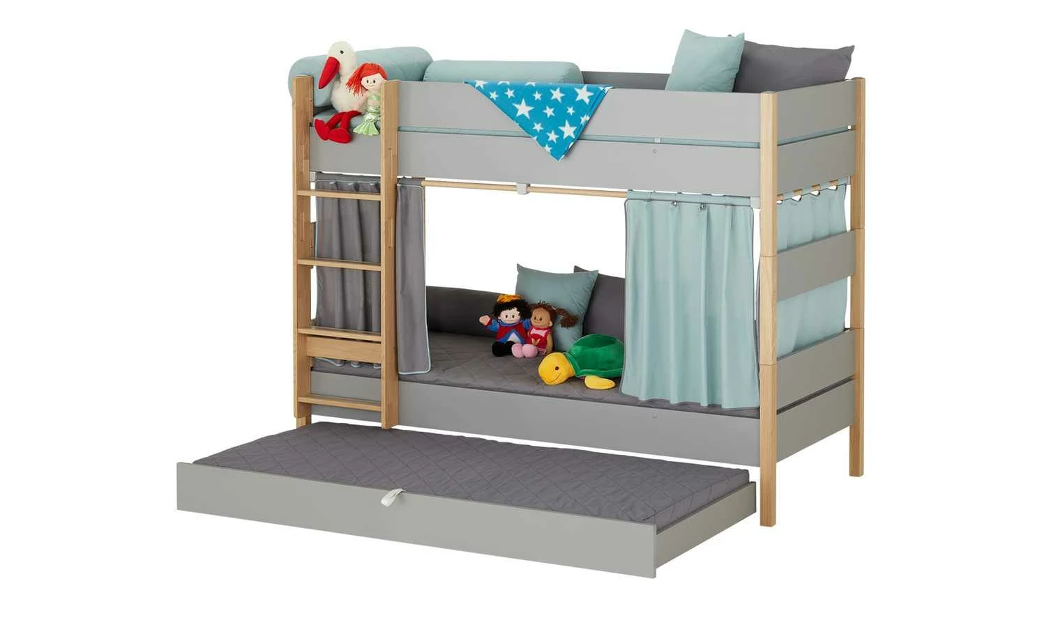PAIDI Etagenbett mit gerader Leiter Sten 18 PAIDI Etagenbett mit gerader Leiter Sten – Bild 16