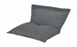 Sitzsack George | Schwarz / Weiß
