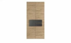 Kleiderschrank, 2-türig Holly | Weiß / Hickory (Nachbildung) / Anthrazit 101,3|cm -Kindermöbel Verkaufsladen 12114043 2 202001082240