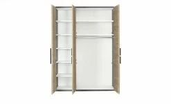 Kleiderschrank, 3-türig Holly | Mittelgrau / Hickory (Nachbildung) / Anthrazit ohne Spiegeltür 10 Kleiderschrank, 3-türig Holly | Mittelgrau / Hickory (Nachbildung) / Anthrazit ohne Spiegeltür -Kindermöbel Verkaufsladen 12114048 2 202001082240