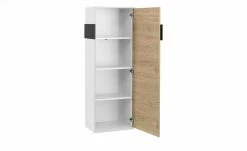 Stauraumelement 1-türig Holly | Weiß / Hickory (Nachbildung) / Anthrazit 144,4|cm -Kindermöbel Verkaufsladen 12114063 1 202106092233