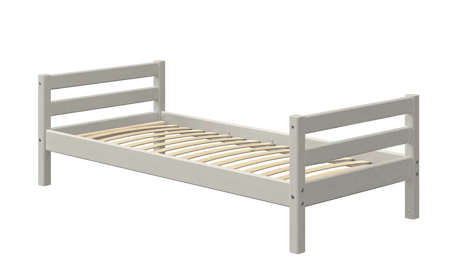 FLEXA Bett 90x200 - grau - Kiefer Flexa Classic | Kiefer Grau 100|cm 4 FLEXA Bett 90x200 - grau - Kiefer Flexa Classic | Kiefer Grau 100|cm – Bild 2