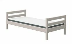 FLEXA Bett 90x200 - grau - Kiefer Flexa Classic | Kiefer Grau 100|cm