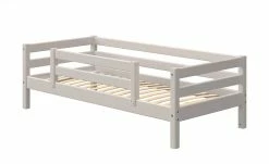 FLEXA Bett mit Absturzsicherung Flexa Classic | Kiefer Grau