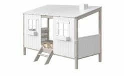 FLEXA Bettgestell Flexa Classic Haus | Kiefer Grau / Weiß -Kindermöbel Verkaufsladen 12114207 1 201910302232