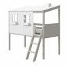 FLEXA Halbhochbett-Gestell Flexa Classic Haus | Kiefer Grau / Weiß Kiefer Grau 2 FLEXA Halbhochbett-Gestell Flexa Classic Haus | Kiefer Grau / Weiß Kiefer Grau -Kindermöbel Verkaufsladen 12114216 3 202002062236