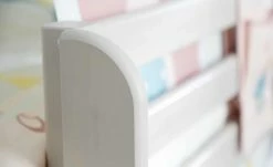 FLEXA Hochbett Flexa Classic | Kiefer Grau Senkrechte Leiter -Kindermöbel Verkaufsladen 12114234 4 201911292244