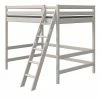 FLEXA Hochbett Flexa Classic | Kiefer Grau Schrägleiter -Kindermöbel Verkaufsladen 12114235 2 201911292244