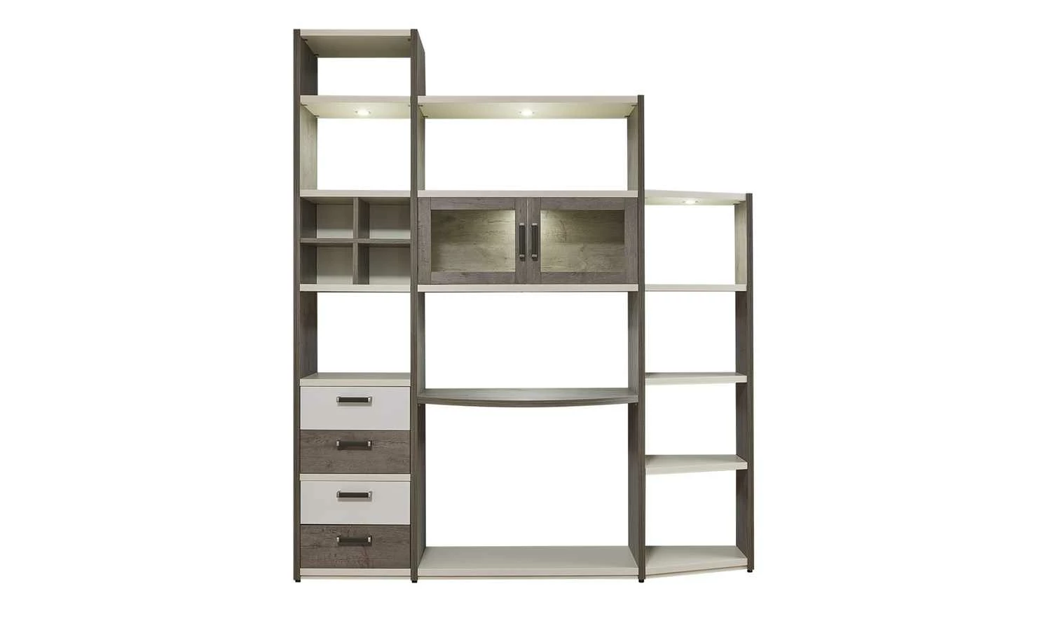 Regal mit Schreibplatz Loop 6 Regal mit Schreibplatz Loop – Bild 4