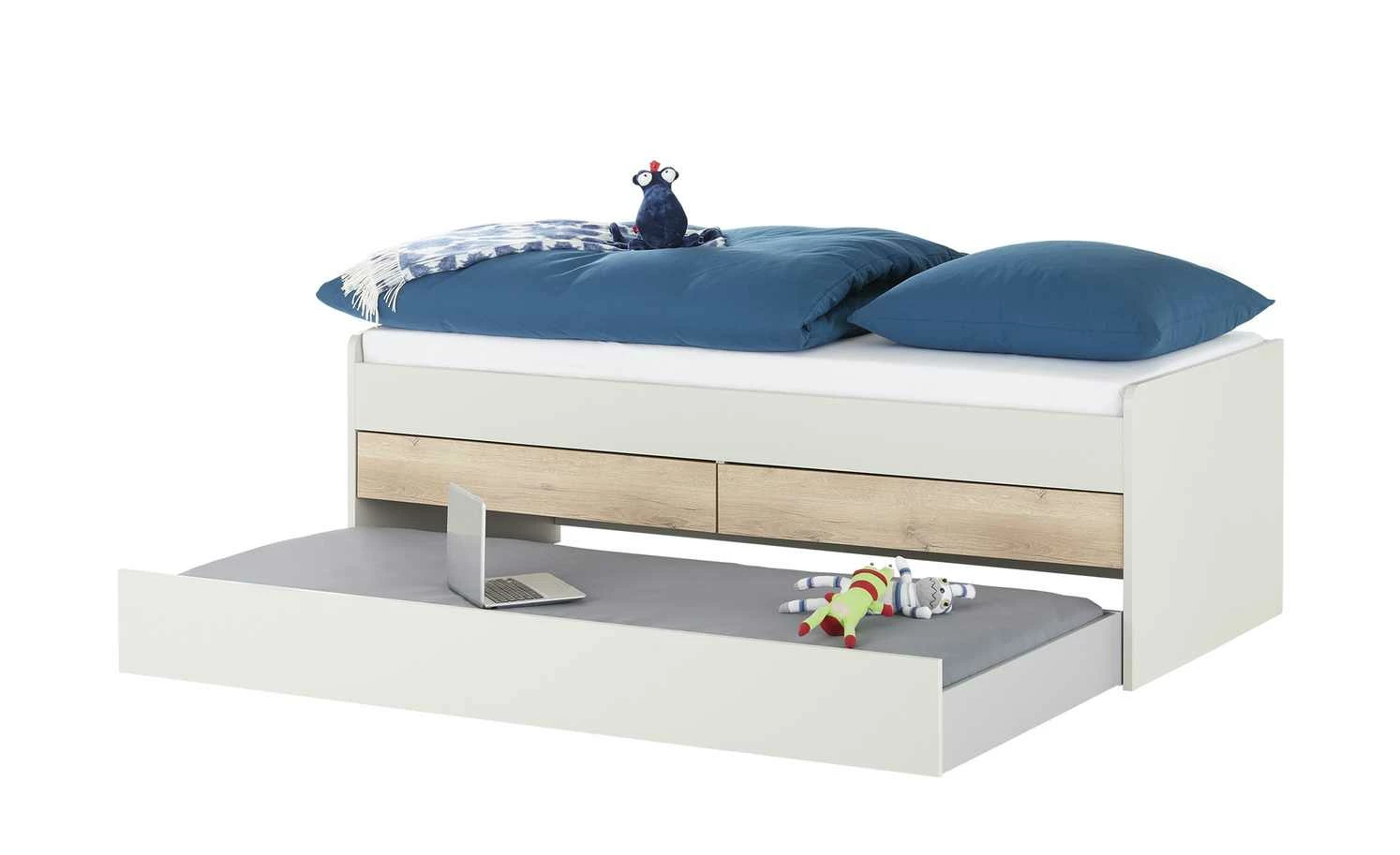 Duobett mit Stauraum Grow Up | Sandgrau / Risseiche (Nachbildung) 90 cm 8 Duobett mit Stauraum Grow Up | Sandgrau / Risseiche (Nachbildung) 90 cm – Bild 6