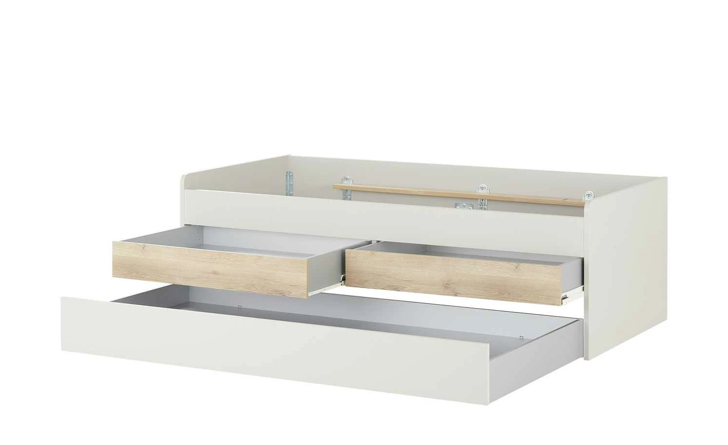 Duobett mit Stauraum Grow Up | Sandgrau / Risseiche (Nachbildung) 90 cm 10 Duobett mit Stauraum Grow Up | Sandgrau / Risseiche (Nachbildung) 90 cm – Bild 8