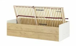 Stauraumbett Grow Up | Weiß / Wildeiche (Nachbildung) 90 cm -Kindermöbel Verkaufsladen 12114397 11 202003022232