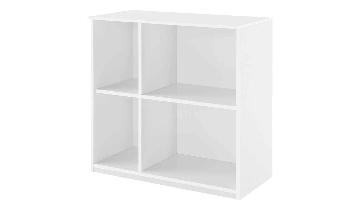 Regal Holly | Ausführung 2 (Breite Fächer rechts / schmale Fächer links) Weiß 3 Regal Holly | Ausführung 2 (Breite Fächer rechts / schmale Fächer links) Weiß