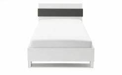 Bettgestell Holly | Weiß / Anthrazit 90 cm -Kindermöbel Verkaufsladen 12114508 1 202001172244