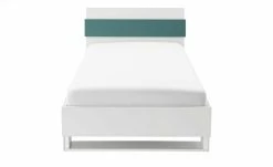 Bettgestell Holly | Weiß / Petrol 90 cm -Kindermöbel Verkaufsladen 12114509 7 202001172244