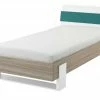 Bettgestell Holly | Weiß / Driftwood (Nachbildung) / Petrol 90 cm -Kindermöbel Verkaufsladen 12114512 3 202002122240