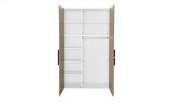 Kleiderschrank, 2-türig Holly | Weiß / Treibholz (Nachbildung) / Fuchsia 126,3|cm 7 Kleiderschrank, 2-türig Holly | Weiß / Treibholz (Nachbildung) / Fuchsia 126,3|cm -Kindermöbel Verkaufsladen 12114611 1 202002140031