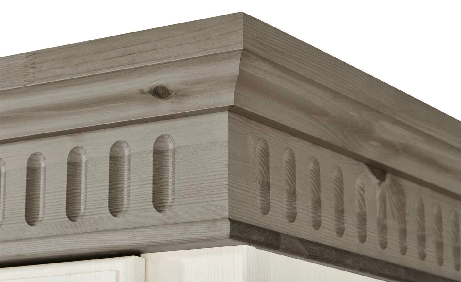 Kleiderschrank, 3-türig Bornholm | Kiefer Weiß / Kiefer lavafaben 10 Kleiderschrank, 3-türig Bornholm | Kiefer Weiß / Kiefer lavafaben – Bild 9