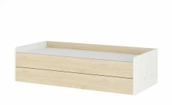 Stauraumbett Grow Up | Weiß / Livorno Buche (Nachbildung) 90 cm -Kindermöbel Verkaufsladen 12114685 1 202003022232