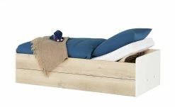 Stauraumbett Grow Up | Weiß / Risseiche (Nachbildung) 90 cm -Kindermöbel Verkaufsladen 12114686 14 202108231242