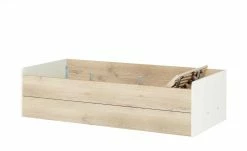Stauraumbett Grow Up | Weiß / Risseiche (Nachbildung) 90 cm -Kindermöbel Verkaufsladen 12114686 15 202108231242