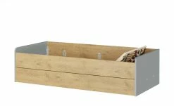 Stauraumbett Grow Up | Grau / Wildeiche (Nachbildung) 90 cm -Kindermöbel Verkaufsladen 12114687 8 202003022232