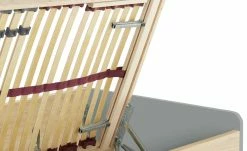 Stauraumbett Grow Up | Grau / Livorno Buche (Nachbildung) 90 cm -Kindermöbel Verkaufsladen 12114688 13 202108231240