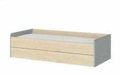 Stauraumbett Grow Up | Grau / Livorno Buche (Nachbildung) 90 cm -Kindermöbel Verkaufsladen 12114688 17 202108231240