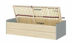 Stauraumbett Grow Up | Grau / Livorno Buche (Nachbildung) 90 cm -Kindermöbel Verkaufsladen 12114688 5 202108231240