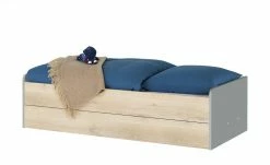 Stauraumbett Grow Up | Grau / Risseiche (Nachbildung) 90 cm -Kindermöbel Verkaufsladen 12114689 1 202003022232