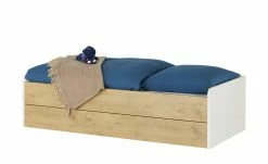 Stauraumbett Grow Up | Sandgrau / Livorno Buche (Nachbildung) 90 cm -Kindermöbel Verkaufsladen 12114694 4 202108231240