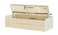 Stauraumbett Grow Up | Sandgrau / Livorno Buche (Nachbildung) 90 cm -Kindermöbel Verkaufsladen 12114694 5 202108231240